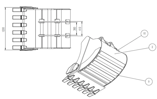 forklift bucket forklift bucket